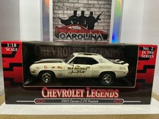 1:18 ERTL - CHEVROLET LEGENDS 1969 CAMARO Z-28 PROSTOCK N. 2 [BIANCO/NERO]