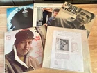 BOB DYLAN 5LP VINYL RECORD LOT EARLY MONO RARE PRESSINGS POSTER VG/VG+/EX