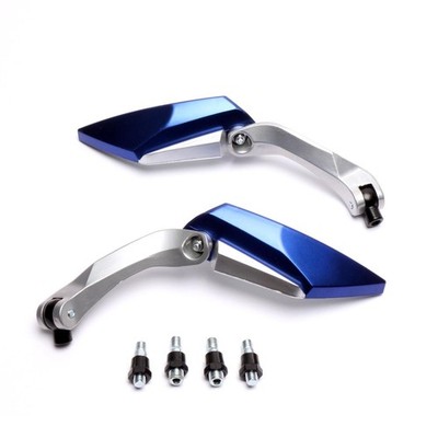 Universal Spiegel blau 8/10 mm Paar
