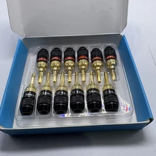 Sewell Direct SW-29863-6 Deadbolt 6-Pairs Banana Plugs,Gold Plated Speaker Plugs