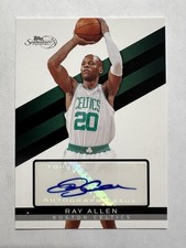 2009 Topps Signature Series Ray Allen Auto /799 Boston Celtics HOF