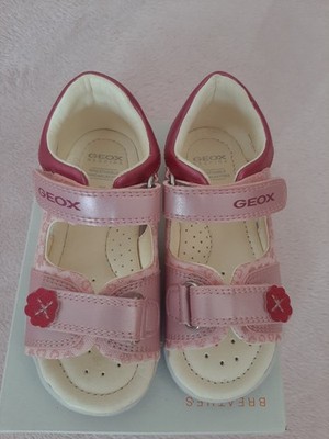 Geox Respira Sandalen Mädchen Gr. 25 Rosa Neu Mit Karton