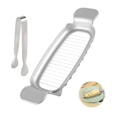 Stainless Steel Butter Slicer Cheese Block Cutter for Fruits Butter Cheese Block
