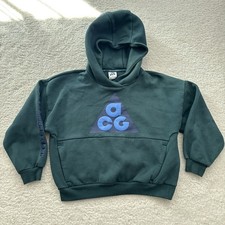 Nike ACG   Icon Fleece Big Kids Pullover Hoodie Medium Cropped Sweatshirt