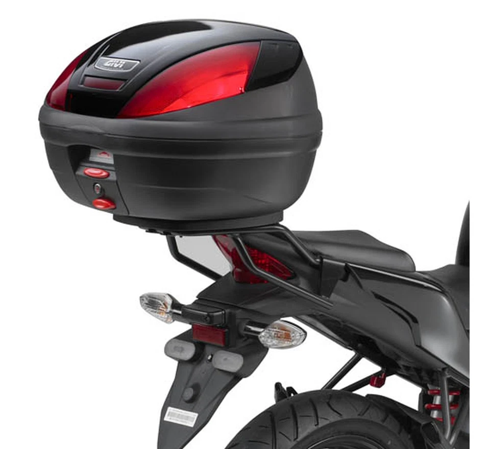 BAULETTO MONOLOCK BLADE NERO TECH 37 LT GIVI HONDA CBR 250 R 2013 13 2014 14 Foto 2 de 4