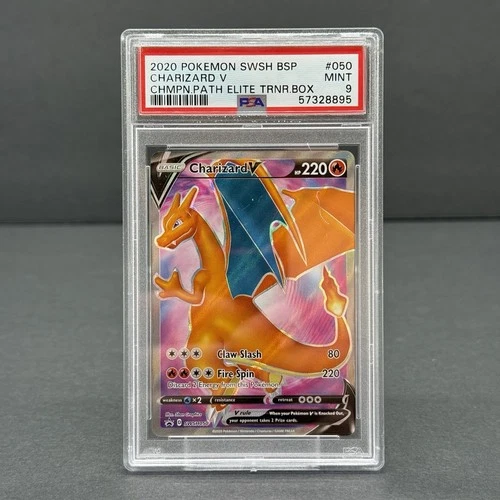 New ListingPokemon Charizard V SWSH050 SWSH: Sword & Shield Promo Cards Holo PSA 9