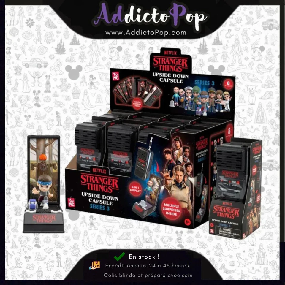 Stranger Things - Talkie Walkie Capsule - Figurine Blind Box (Aléatoire) - Photo 1/1