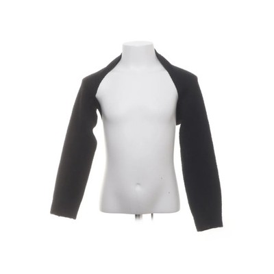 Zara Kids, Bolero, Größe: 120, Schwarz, Einfarbig, Rippenstrick #EXw