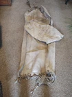 US Navy USN WW2 Military White Canvas Ship Barracks Sleeping Hammock Duffel Rope