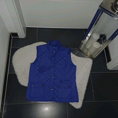 Steppweste royalblau Gr.40 Leichtsteppweste Marie Lund Sommerweste übergang Top
