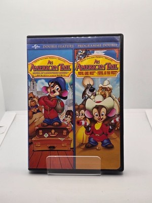 An American Tail Double Feature DVD Used Tested & Worked