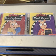 NEW Learning Company Arthurs Thinking Math PC CD-ROM Educational Windows 95 98