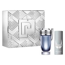 PACO RABANNE INVICTUS 2 PCS SET MEN: 6.8 EDT SPRAY 5.1 DEODORANT