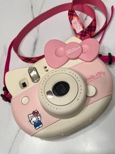Fujifilm Instax Mini Hello Kitty Instant Film Camera Pink White Tested Working