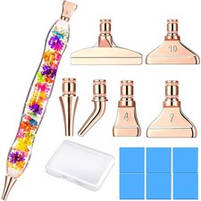 5D Diamond Painting Art Drill Dot Pen Kit Tool Accessories Stylus with Metal ...