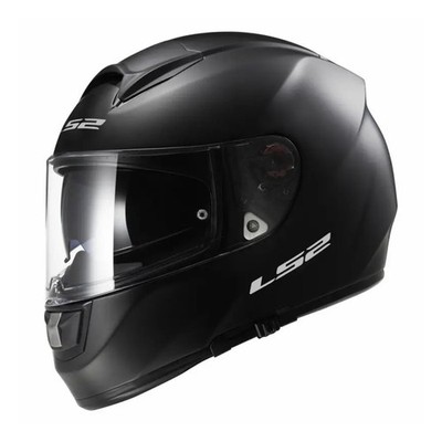 VOLLGESICHTS HELM FF397 VECTOR FT2 Schwarz Solid LS2