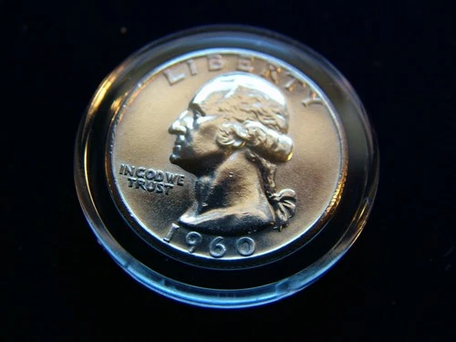 SILVER PROOF QUARTERS 60,61,62,63 AND KENNEDY SILVER HALF 64