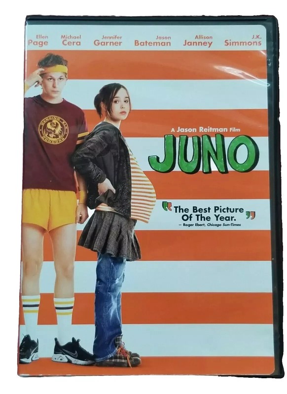 Juno (DVD, 2007) Jason Bateman, Ellen Page, Jennifer Garner 