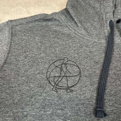 The North Face Hoodie Mens XL Pullover Sweatshirt Sweater Logo Dark Grey EUC - Picture 4 of 10