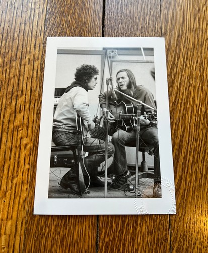 (8) Pigmento de archivo BOB DYLAN impresiones de 5""x7"" fr. Negs original 9 de octubre de 1972 invisible - Imagen 8 de 10