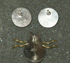 .925 Sterling Silver MEXICO - 1.5" SPIDER Brooch + 1" Round Earrings Tot:33 g. — photo 8