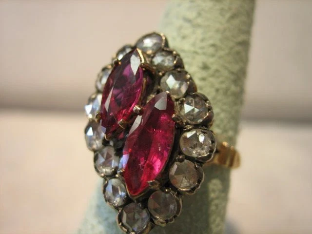 Antique ruby shop rings ebay