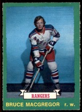 1973-74 O-Pee-Chee Bruce MacGregor #201