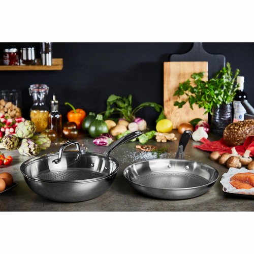 Tefal Eternal Mesh Pfanne Bratpfanne Induktionsgeeignet Edelstahl Ø 28 cm E49706 - Bild 5 von 10
