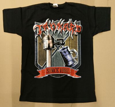 ミュージシャン TANKARD vintge tourshirt kreator sodom TANKARD - Drink With Class Black T-Shirt Sodom Kreator | eBay