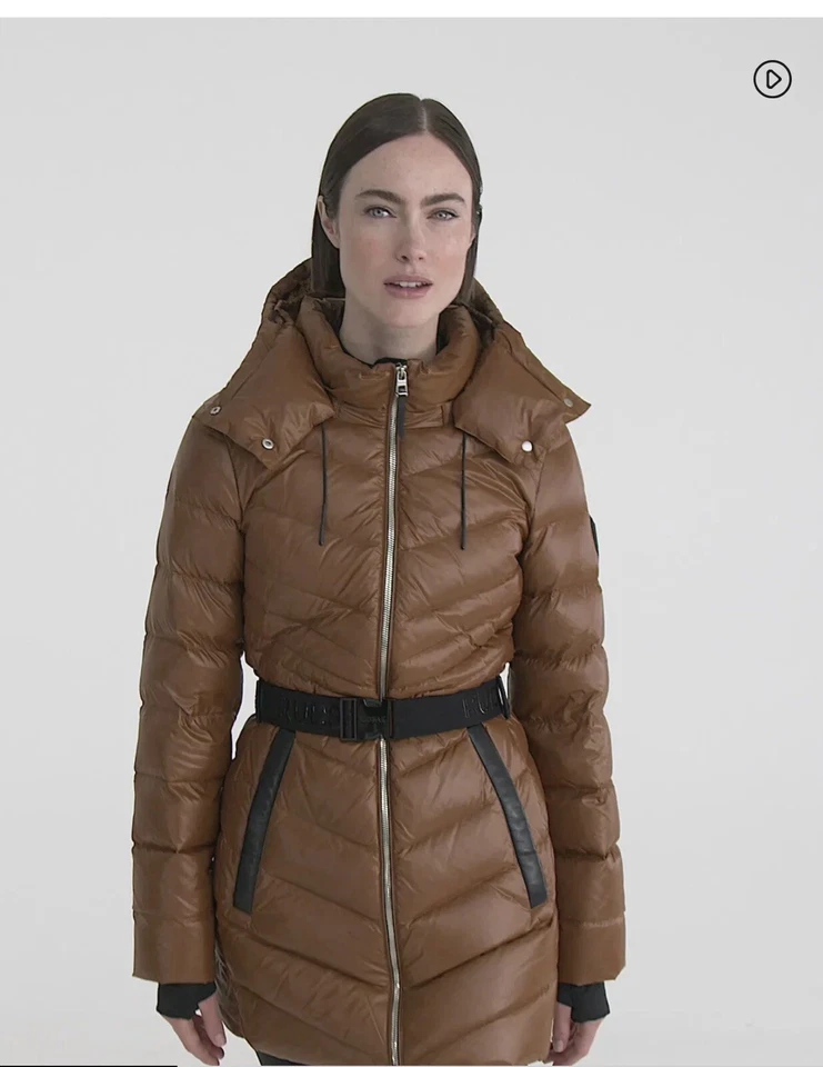 Puffer Rudsak Malaya para mujer camel oscuro  Foto 2 de 4