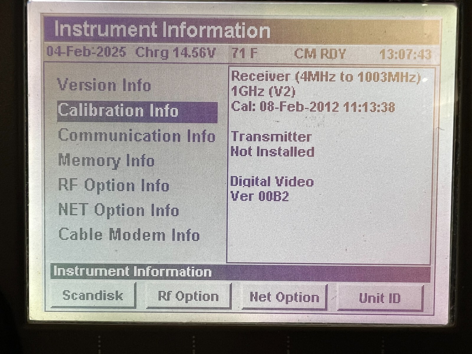 Trilithic 860DSPi Multi-Function Interactive Cable Analyzer