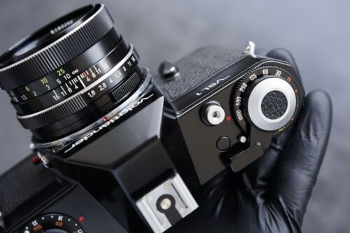 Voigtlander VSL1 + Carl Zeiss Planar 50 mm F/1,8 (Alemania Occidental) QBM (como nuevo) - Imagen 7 de 24