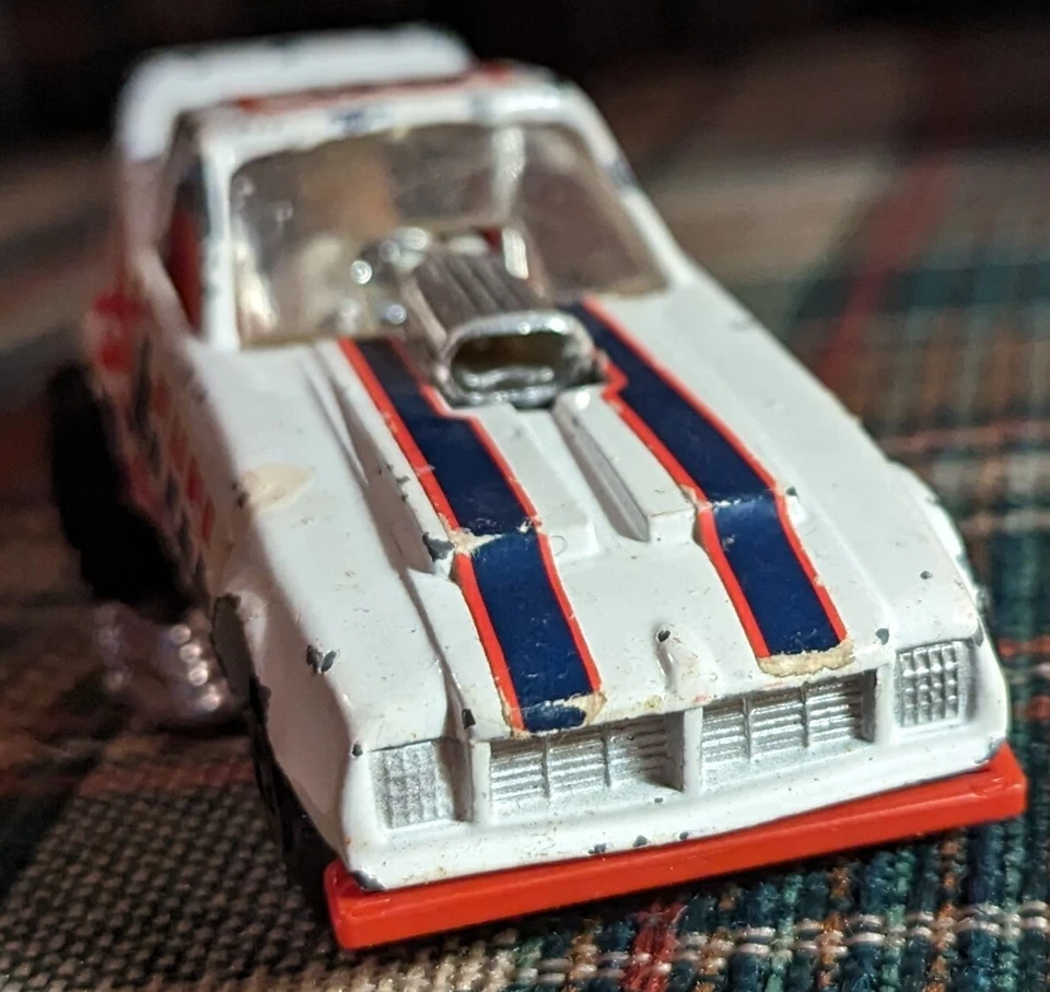 Coche divertido fundido a presión de metal Ideal Evel Knievel 1976 de colección, plástico de alto impacto Foto 4 de 4