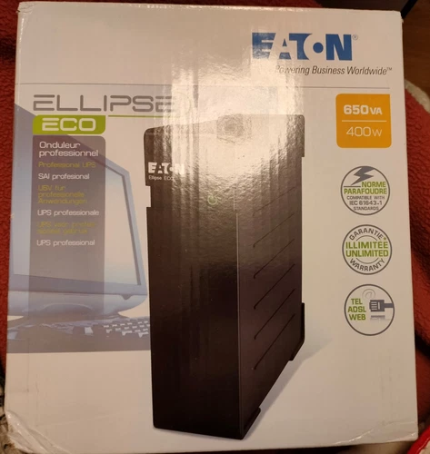 Eaton Ellipse ECO 650 IEC - Onduleur off-line 650 VA / 400 W - NEUF0