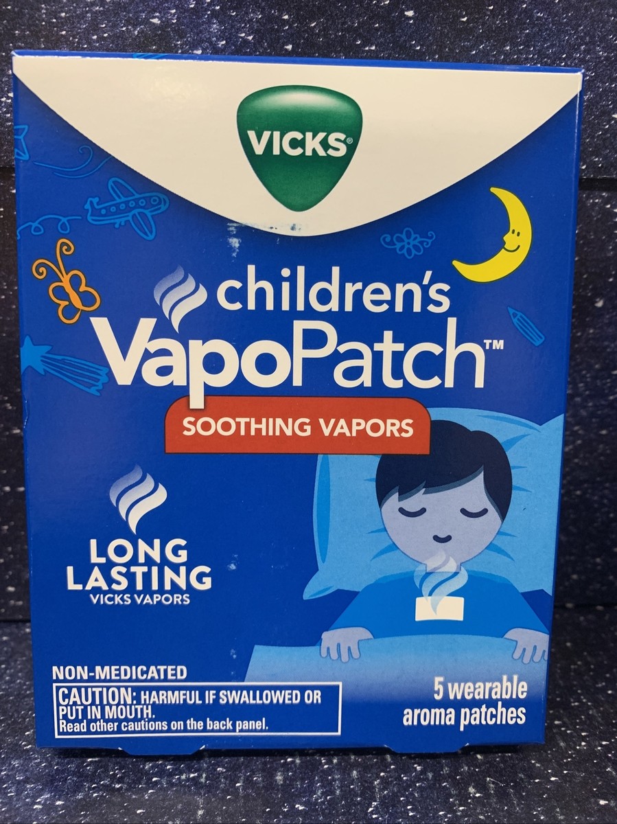Vicks Children's VapoPatch Soothing Vapors 5 Wearable Aroma