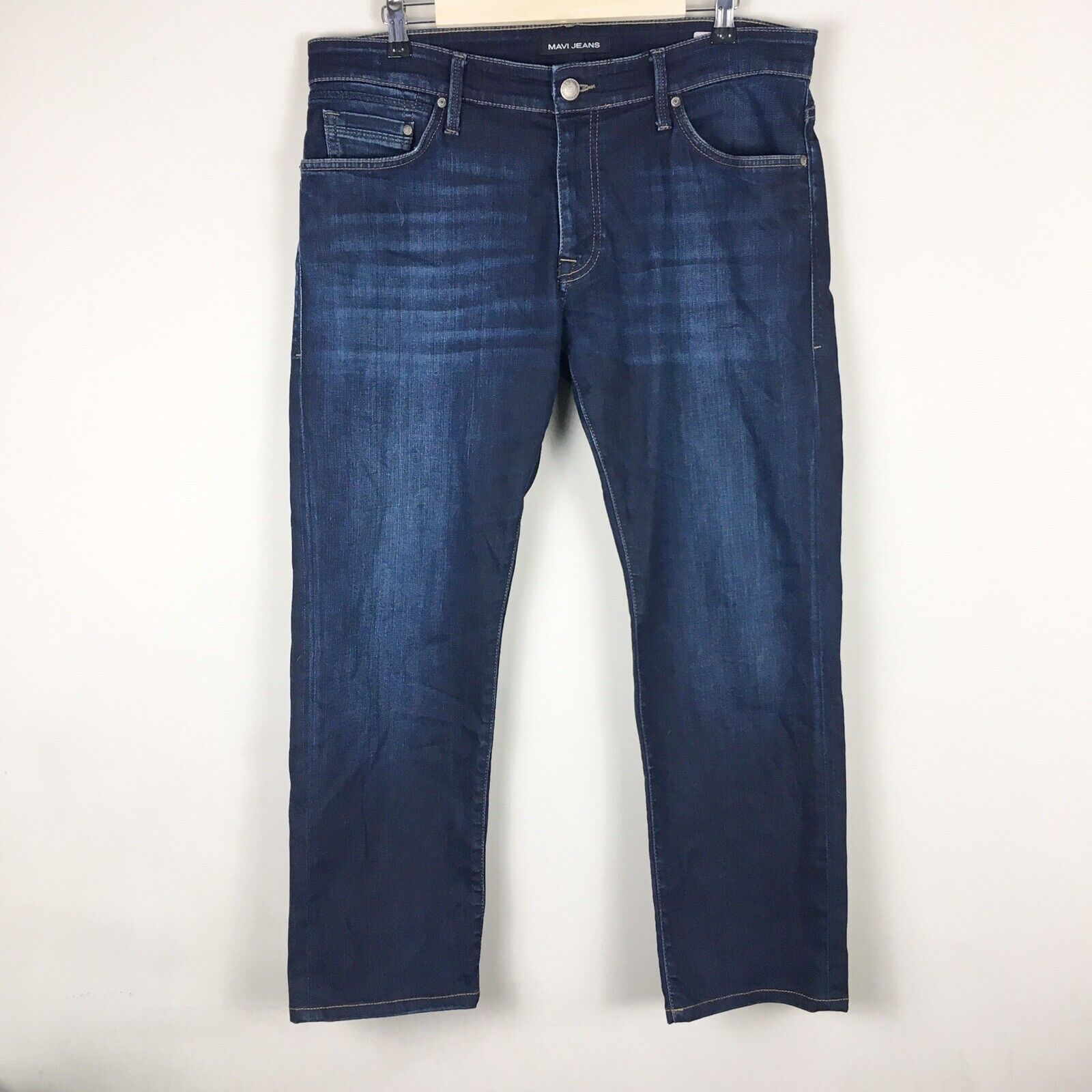 Citroen brug Koel MAVI Jeans Marcus Slim Straight Leg Stretch Denim Jeans Men's 36x28 | eBay