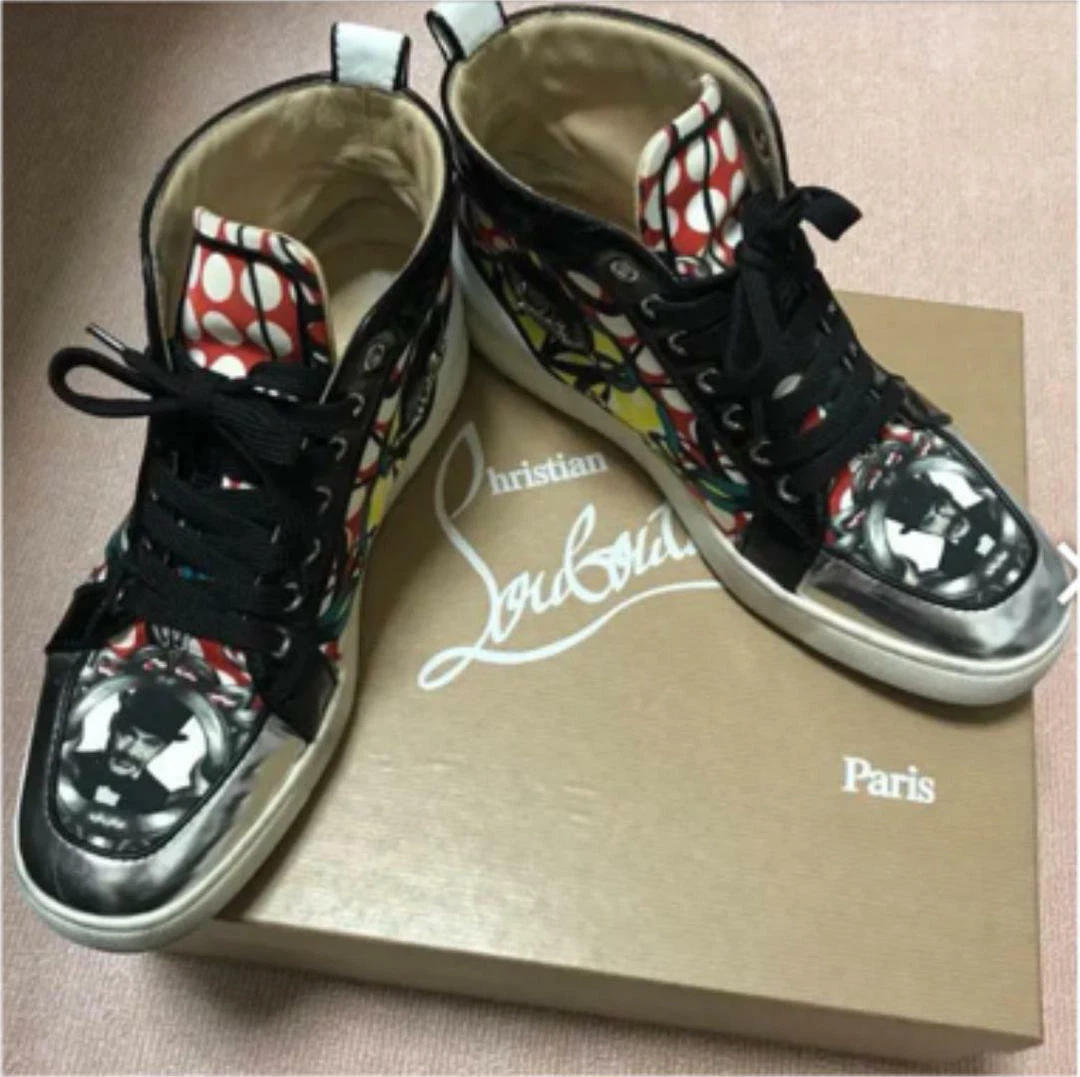 christian louboutin sneakers men 40 