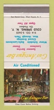 Matchbook Cover - Gus' Antique Bar Cold Spring NY 30 Strike