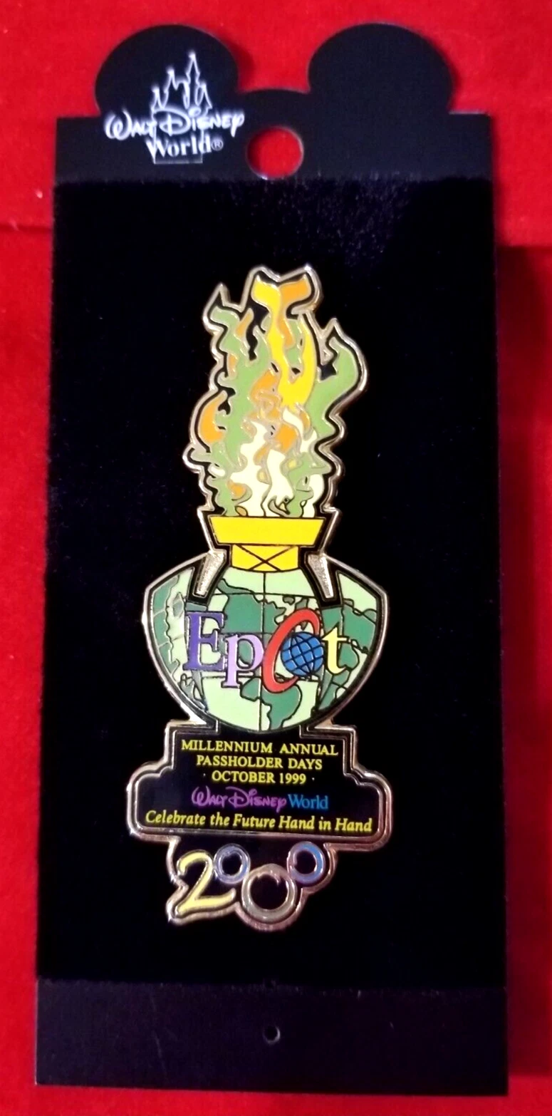 Disney WDW Epcot Millennium Annual Passholder Days 2000 Pin Celebrate the Future