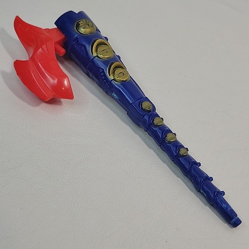 Transformers Tail Axe Weapon Accessory - Original Transformer Blue & Red Piece - Picture 10 of 16