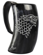 Game Of Thrones Loup Viking Buvant Corne Tasse Sculpté Chope pour Bière Cadeau