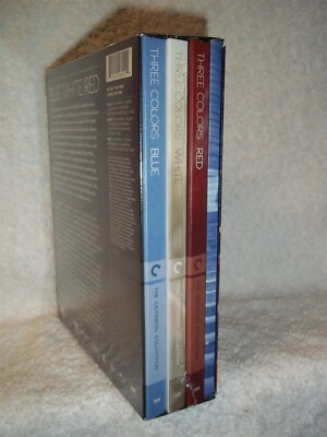 Three Colors Trilogy: Blue White Red (4K/Blu-ray, 2023, CRITERION