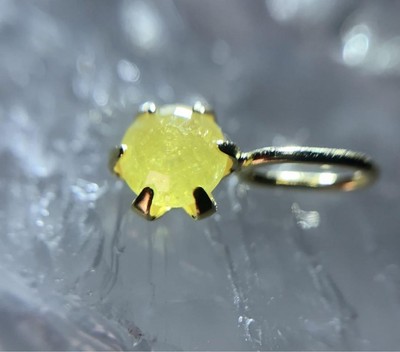 K18 Yellow Diamond Pendant Top | eBay