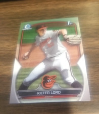 KIEFER LORD 2023 BOWMAN DRAFT CARD BDC-137 ORIOLES (FIRST PROSPECT CHROME)