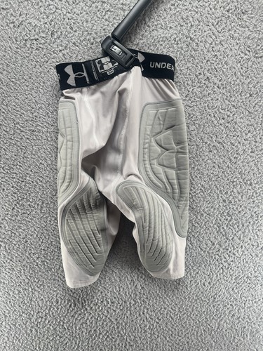 Under Armour MPZ Heat Gear Padded Compression Cup Sliding Shorts Men Size S H2 - Picture 3 of 7