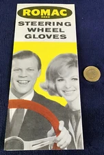 FOMOCO STEERING WHEEL GLOVE  ORIGINAL SALES BROCHURE