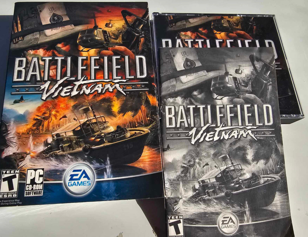 新品未開封　PCゲーム　バトルフィールド　ベトナム Battlefield Vietnam PC Game Complete w/ 3 Discs and Manual CIB | eBay