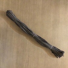 60 Yards 1/8" Black Bundle Thin flat elastic Ships From USA B60