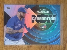 2022 Topps Generation Now Alek Manoah #GN-54 Toronto Blue Jays