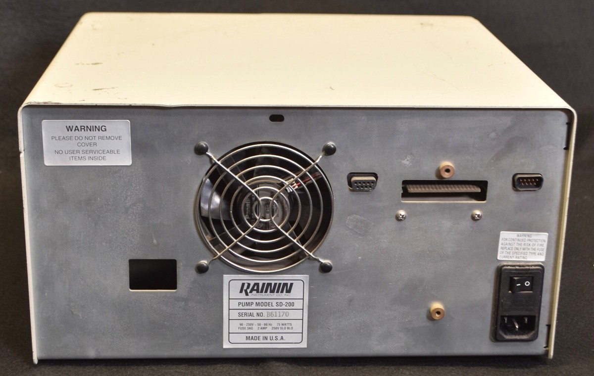 Rainin Dynamax HPLC Solvent Delivery System SD-200 | eBay Rainin Dynamax HPLC Solvent Delivery System SD-200 | eBay